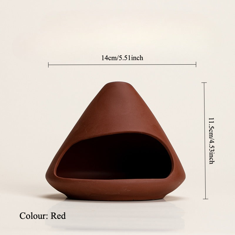 Gohobi Fuji Mountain Ceramic Aromatherapy Fireplace Burner