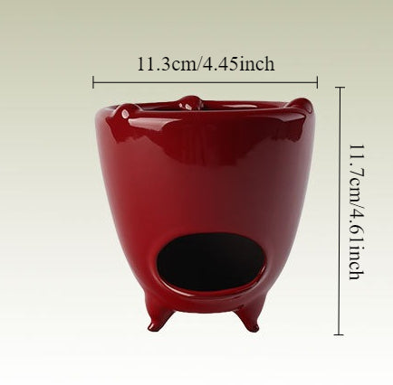 Gohobi Japanese Red Beam Teapot – Alcohol Lamp Style Tea Brewer