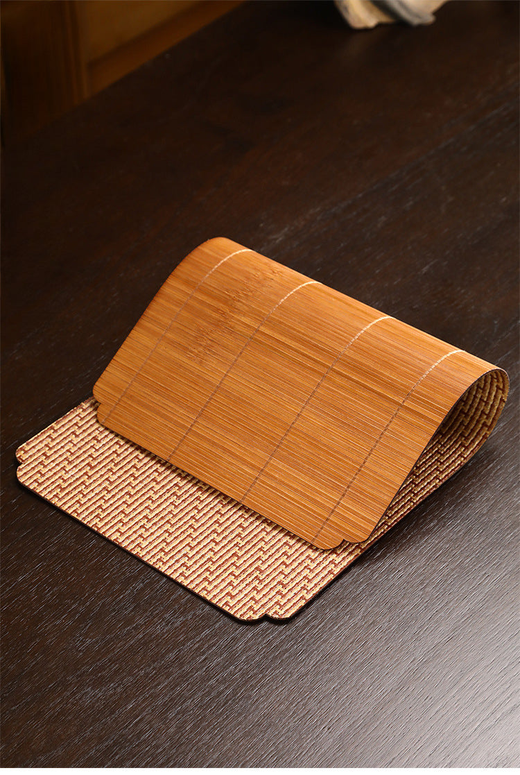 Gohobi Bamboo Thread Tea Placemat