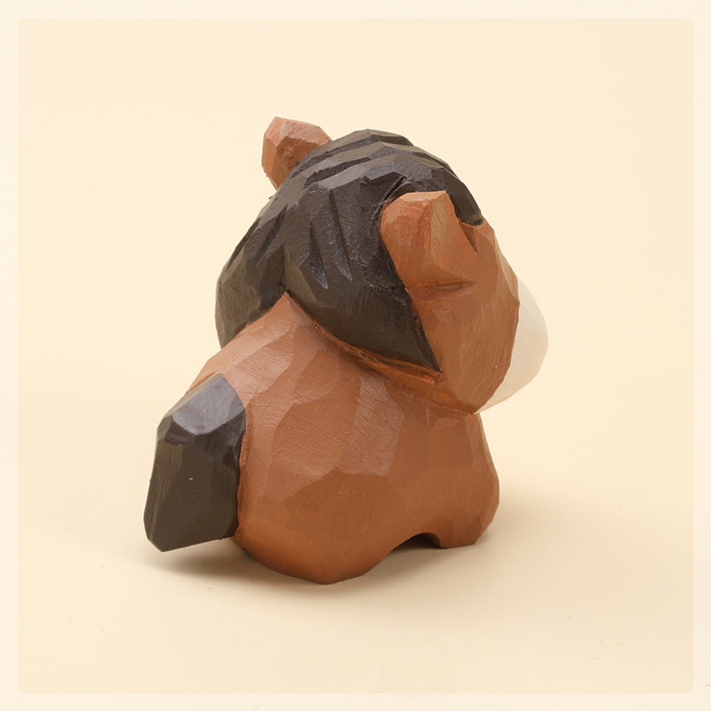 Gohobi Handcrafted Wooden Pony Horse Ornament