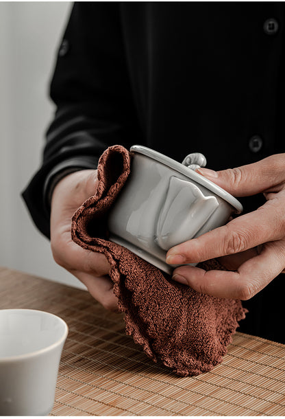 Gohobi Japanese Style Ice Grey Gaiwan Tea Set 003