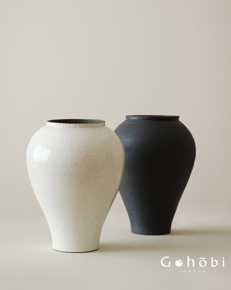 Gohobi Japanese-style Wabi Sabi Handmade Zen Large Vase 010