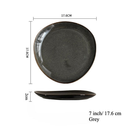 Gohobi Japanese Triangular Plate