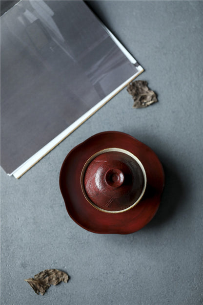 Gohobi Handmade Red Gaiwan