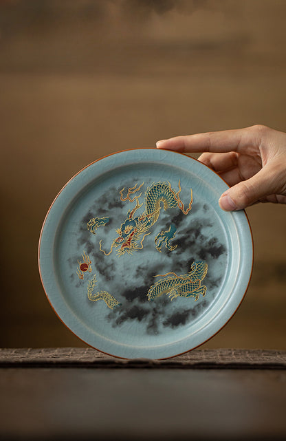 Gohobi Ink Harmony Teapot Tray