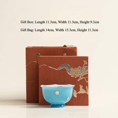 Gohobi Ice Jade Porcelain Teacup