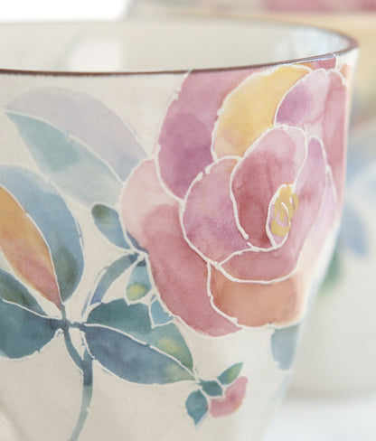 [Made In Japan] Gohobi Japanese Flowers Mug Coffee Cup