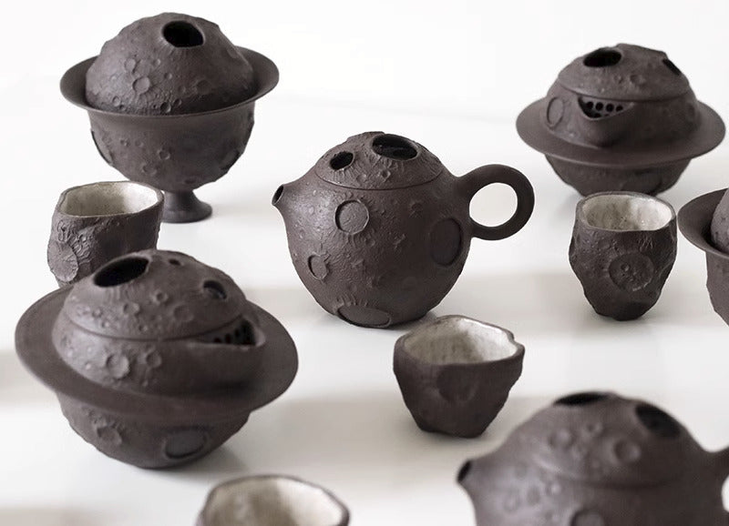 [Mr Qi Guai x Gohobi Gallery] A Pair of Classic Planet Tea Cup