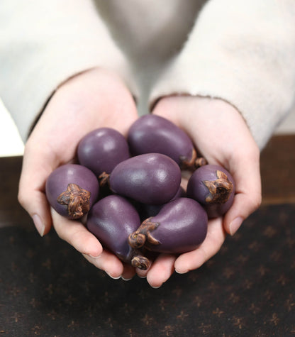 Gohobi Yixing Purple Sand Eggplant Tea Pet