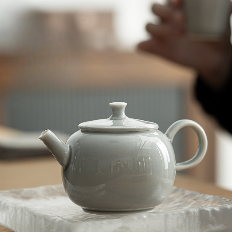 Gohobi Japanese Style Ice Grey Teapot 005