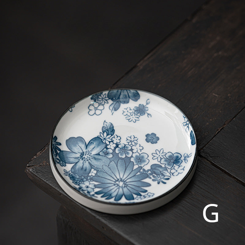 Gohobi Blue and White Ceramic Coaster