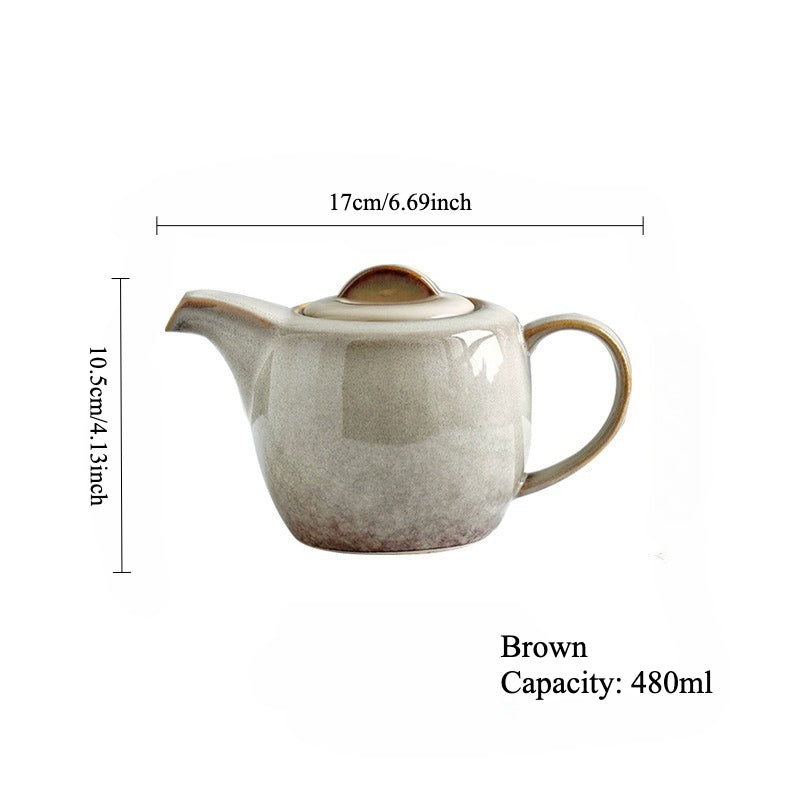 Gohobi Vintage Kiln-Change Ceramic Teapot
