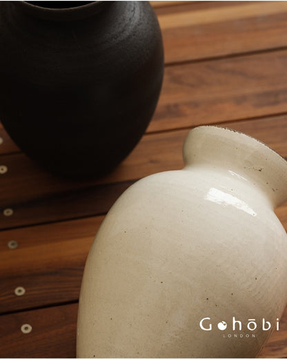 Gohobi Japanese-style Wabi Sabi Handmade Zen Large Vase 011