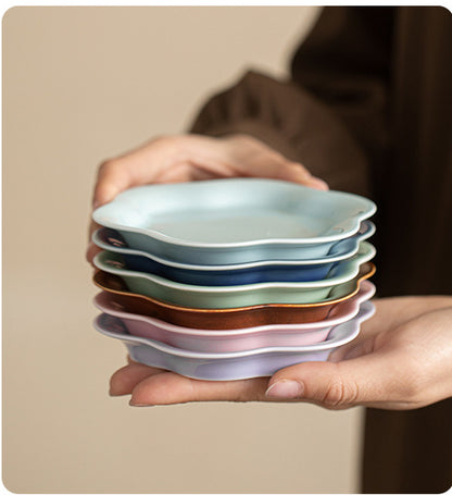 Gohobi Traditional Japanese Glazed Fruit Nuts Small Plate - Cloud 007