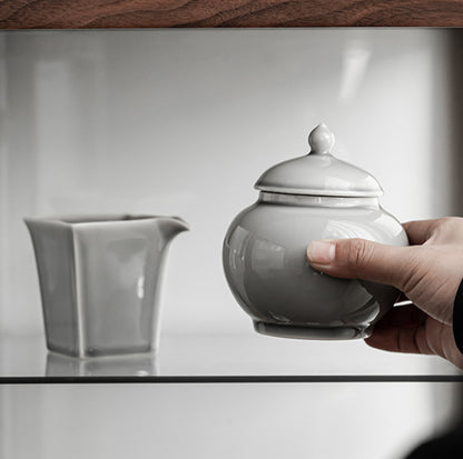 Gohobi Japanese Style Ice Grey Tea Container 003