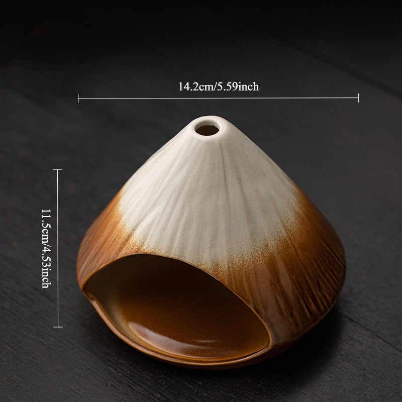Gohobi Mount Fuji Ceramic Incense Fireplace