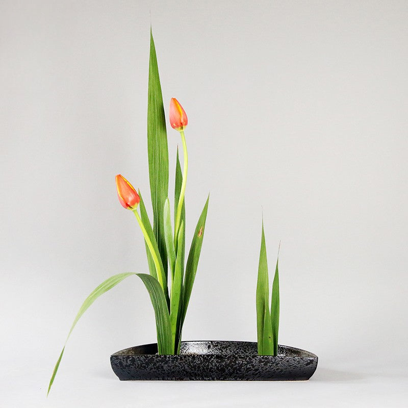 Gohobi Large Japanese Style Ikebana Vase 007