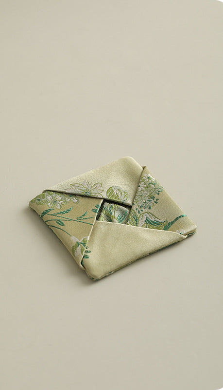 Gohobi Gaiwan Lid Brocade Fabric Cover