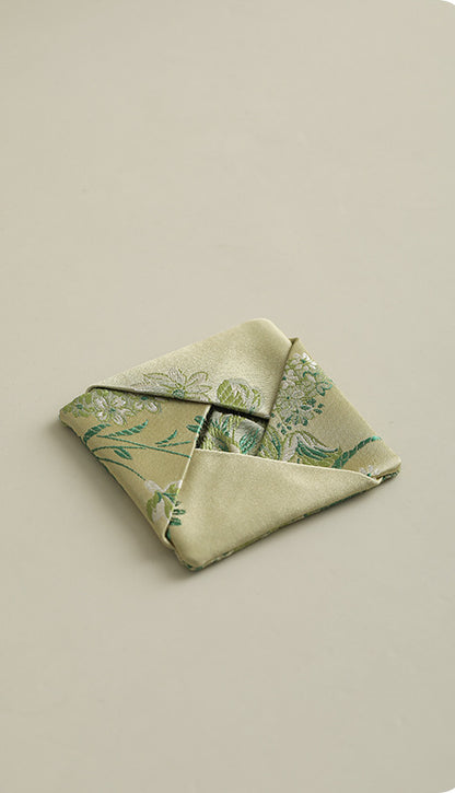 Gohobi Gaiwan Lid Brocade Fabric Cover