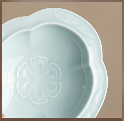 Gohobi, petite assiette de fruits glacés traditionnels japonais - Begonia Lotus 008