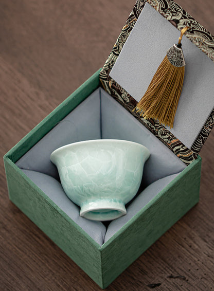 Gohobi Crystal Glazed Tea Cup