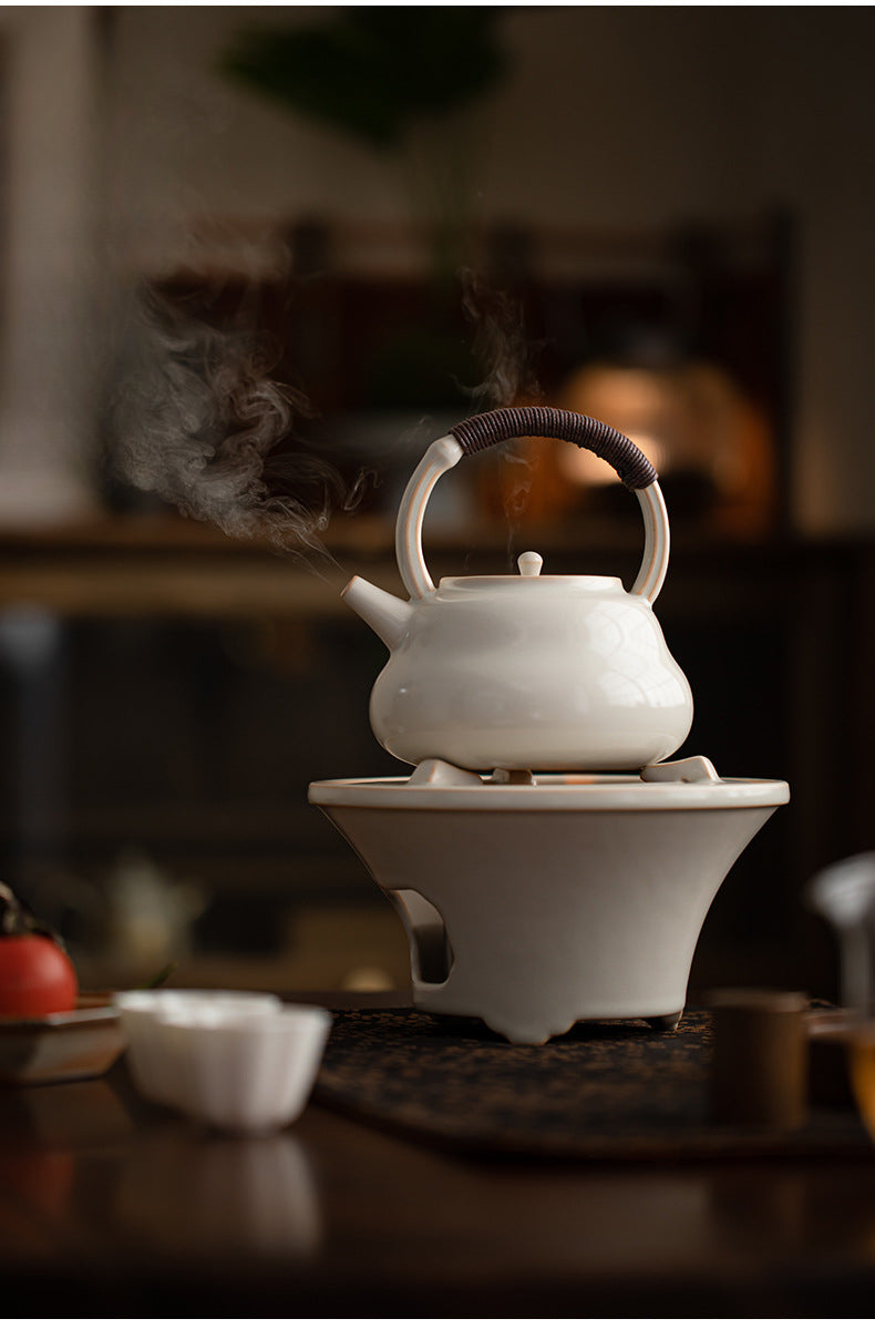 Gohobi Traditional Teapot and Stove Set 001