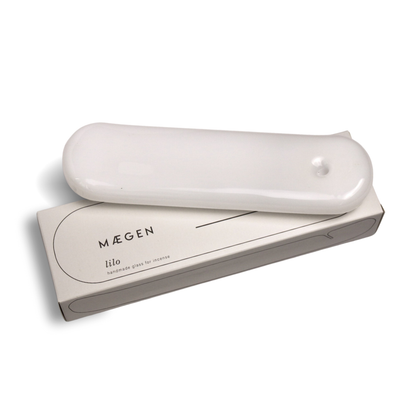MÆGEN Lilo Incense Holders - Milky White [Made in the UK]