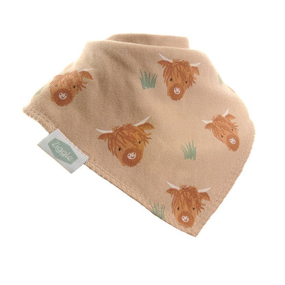 HereThe Highland Cow print bib