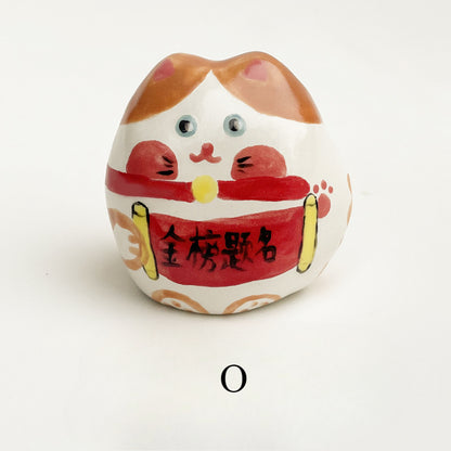 Gohobi x Little Diary Handmade Ceramic Lucky Cat