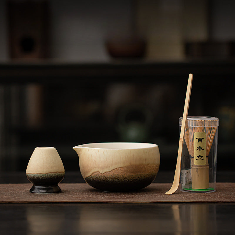 Gohobi Ceramic Matcha Set 036 Ancient Rhyme