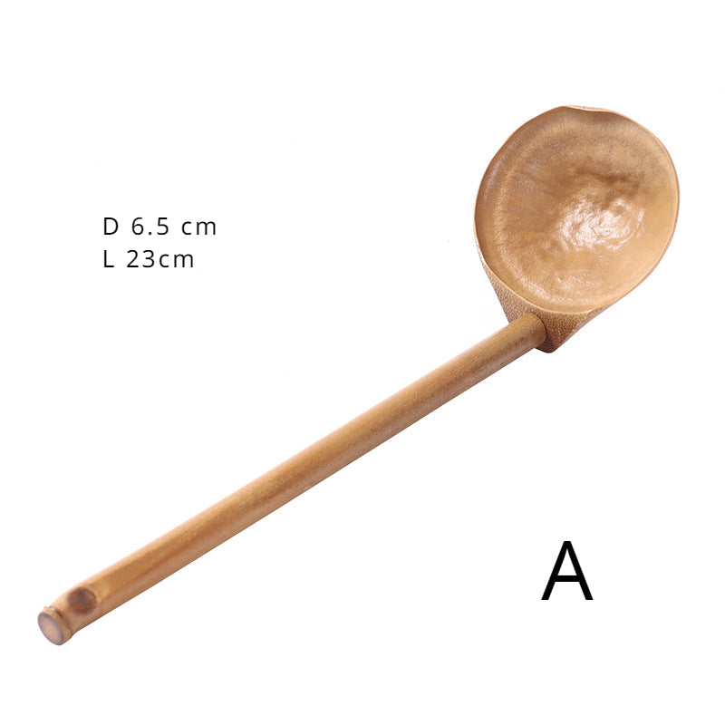 Gohobi Handmade Bamboo Soup Spoon