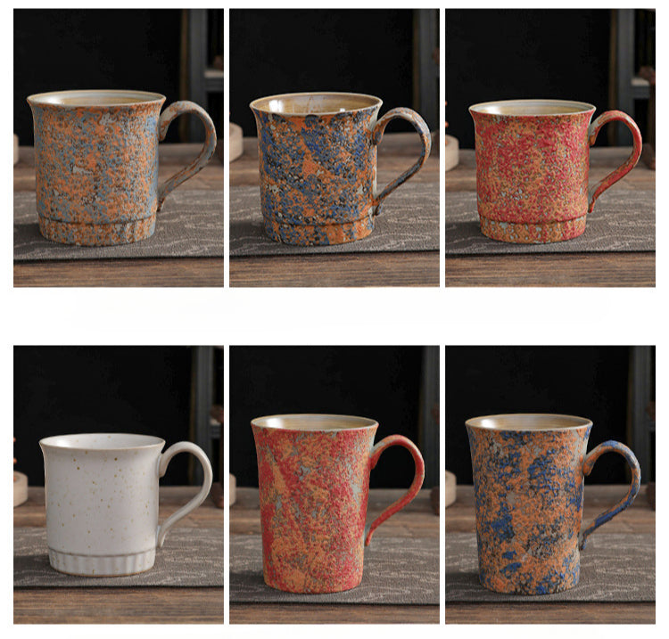 Gohobi Japanese Bubble Glazed Handmade Mug Coffee Cup