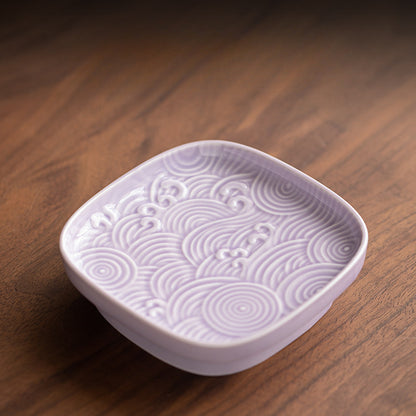 Gohobi Traditional Japanese Glazed Fruit Nuts Small Plate - Wave 009