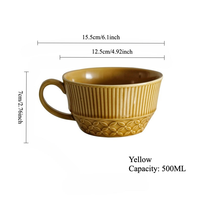 Gohobi Japanese Kiln-Changed Ceramic Mug