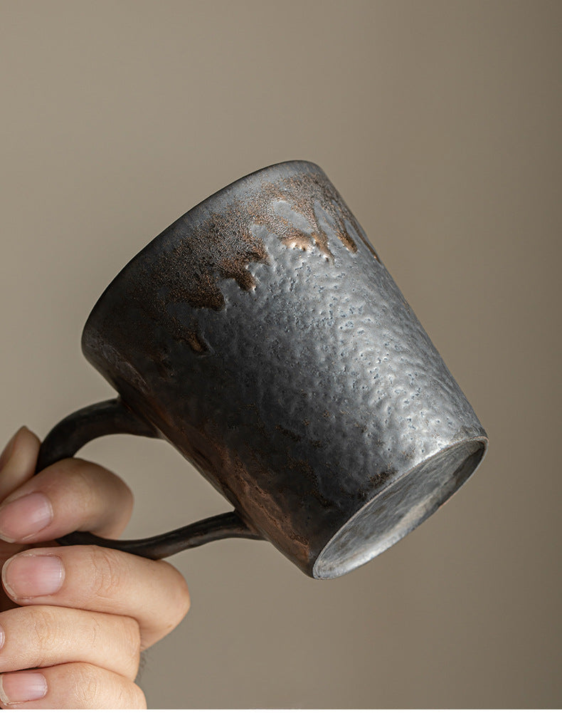 Gohobi Handmade Metallic Glaze Ceramic Mug (150ml)