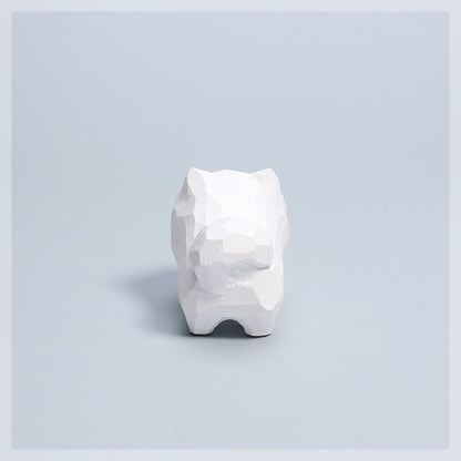 Gohobi Handcrafted Wooden Samoyed Dog Ornament