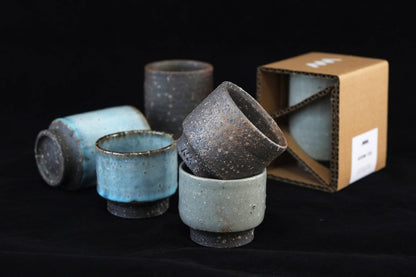 Asemi Co. Tea & Coffee Cups - Iga - yaki Cup Hydrangea [made in Japan]