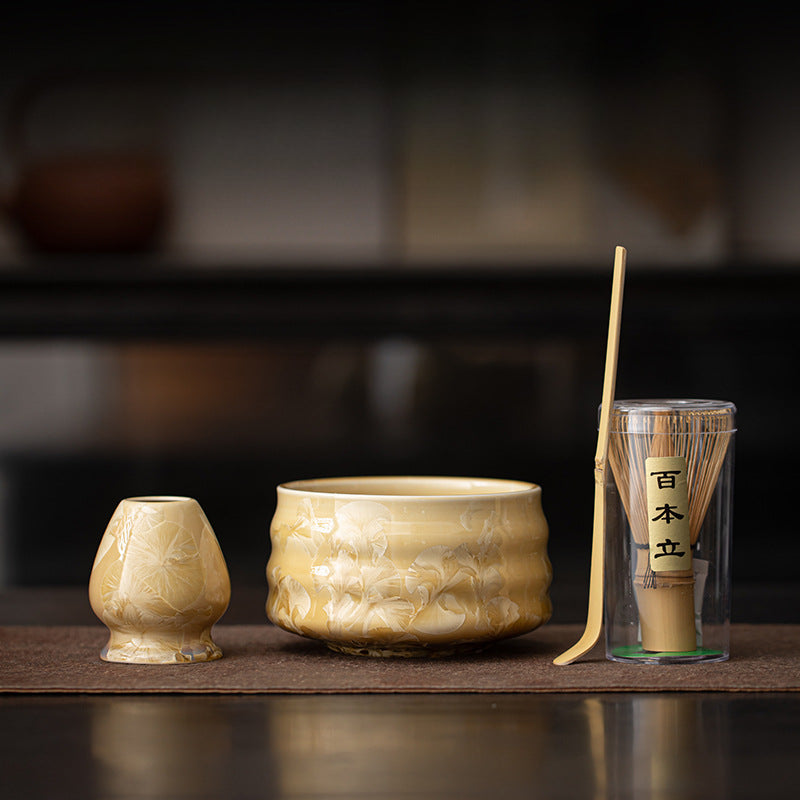 Gohobi Ceramic Matcha Set 042 Crystal