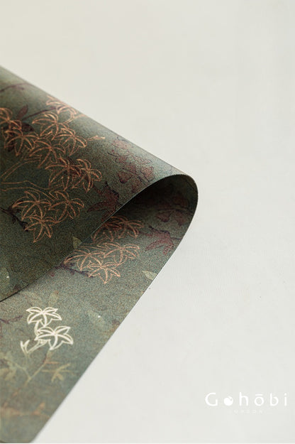 Gohobi Xiangyun Silk Tea Table Runner – Double-Sided Tea Mat Dry Brew Cloth