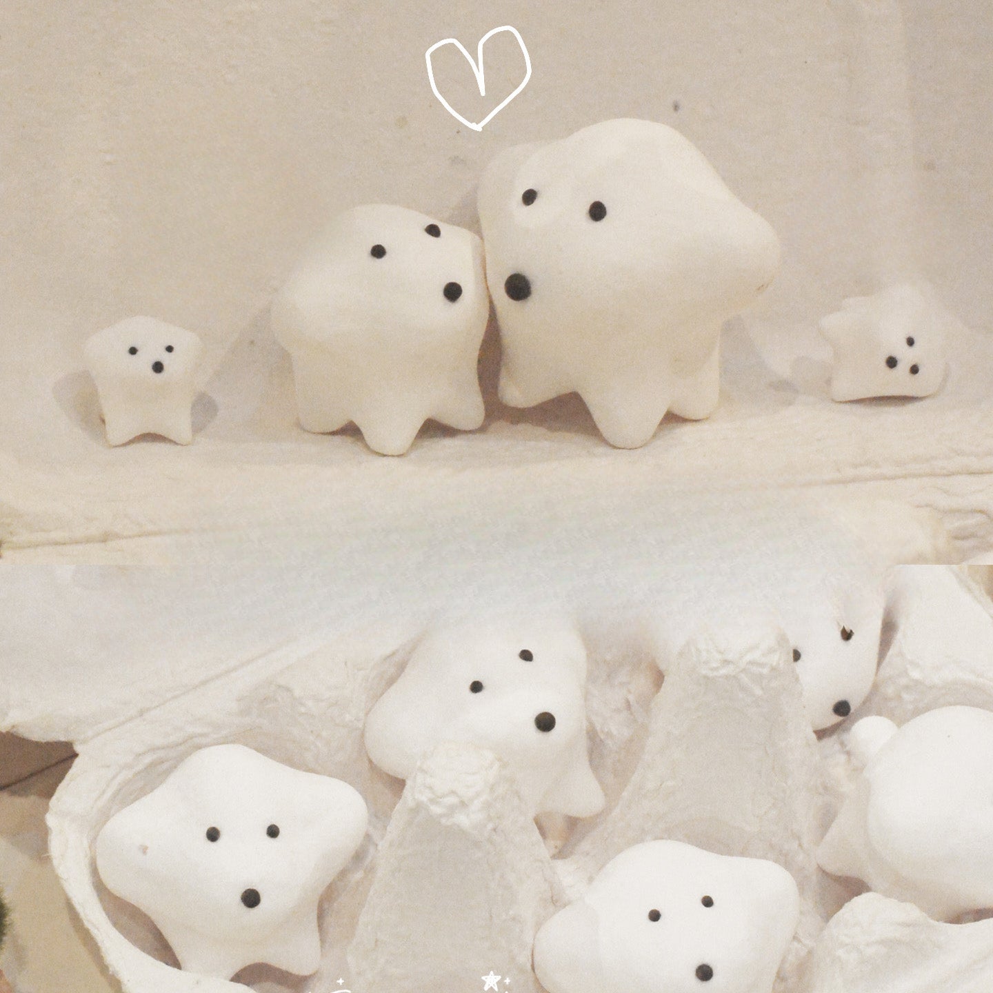 Gohobi x Little Diary Handmade Ceramic Dog