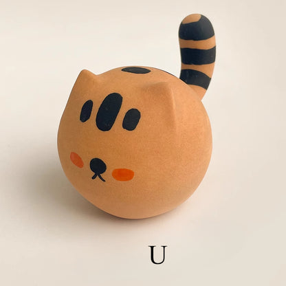 Gohobi x Little Diary Handmade Ceramic Cat