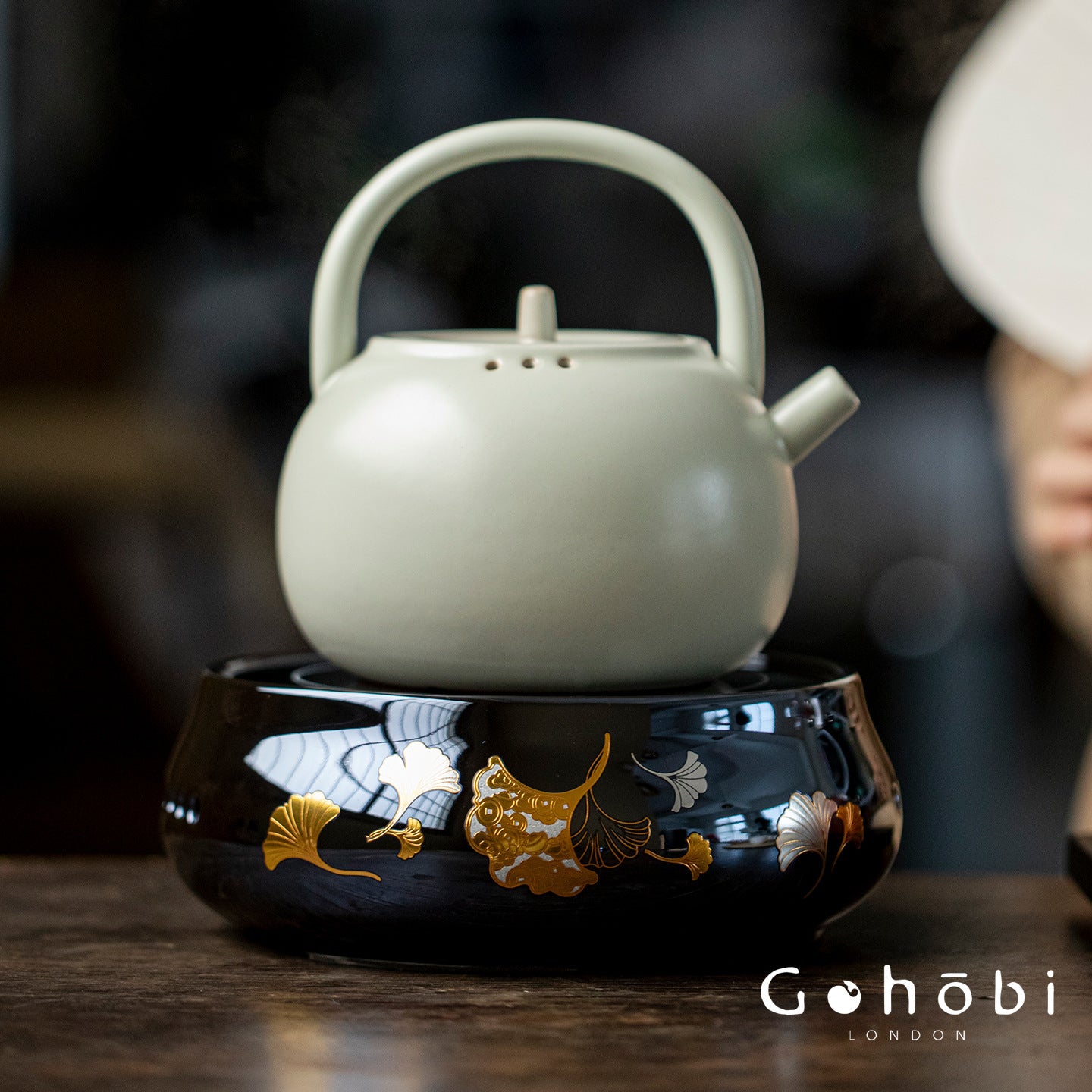 Gohobi Lifting Beam Ceramic Teapot – Large Capacity Household Boiling Kettle (3 Styles)