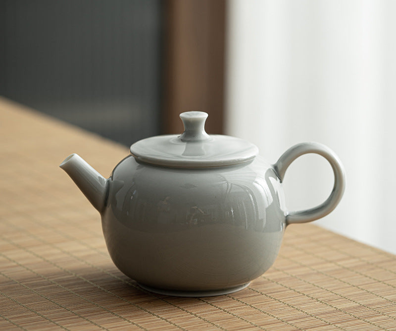 Gohobi Japanese Style Ice Grey Teapot 005