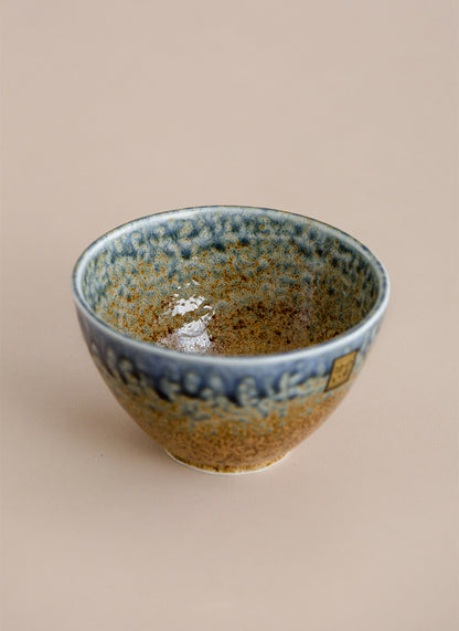 [Made in Japan] Gohobi Minoya Shino Glaze Hat Bowl