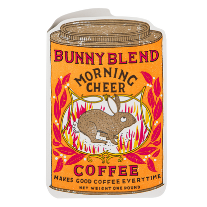 Gohobi x Archivist Gallery Coffee Tin | Letterpress Cards | Cut-out Cards [Made in the UK]