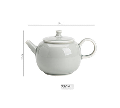 Gohobi Japanese Style Ice Grey Teapot 005