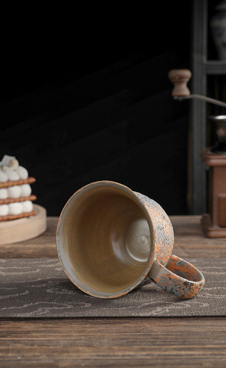 Gohobi Japanese Bubble Glazed Handmade Mug Coffee Cup