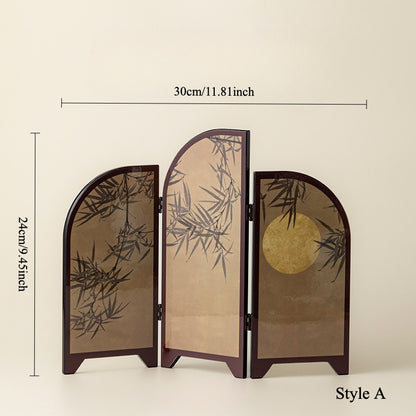 Gohobi New Chinese Bamboo Moon Desktop Screen