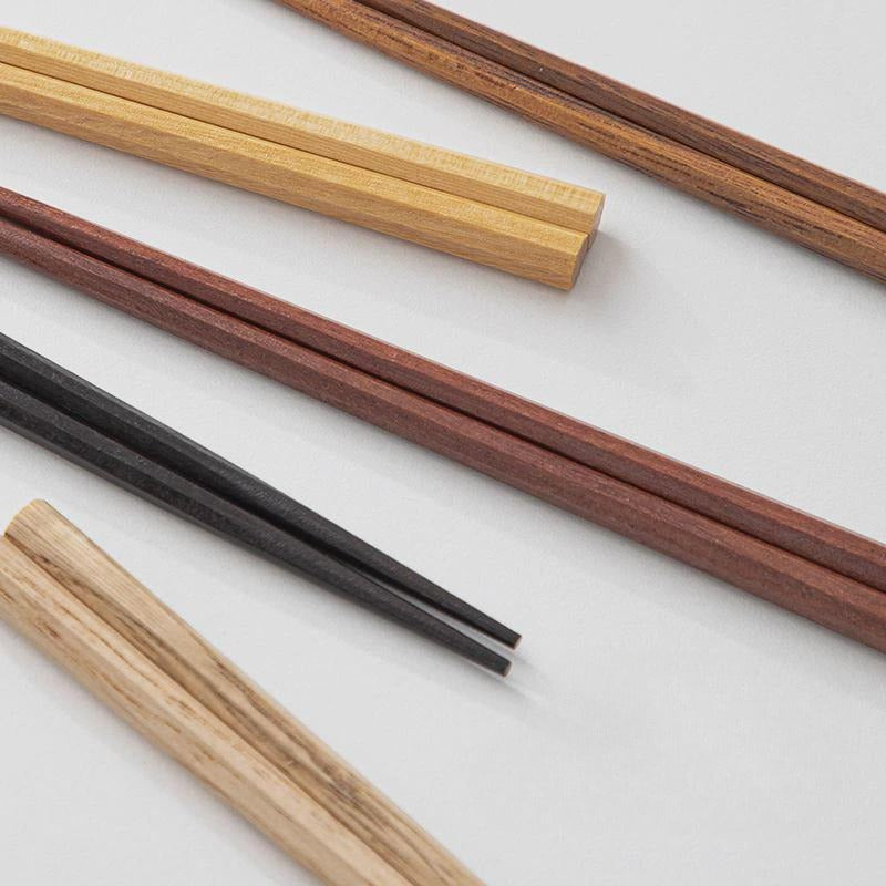 Gohobi A Set of 5 Pairs of Japanese Wooden Chopsticks