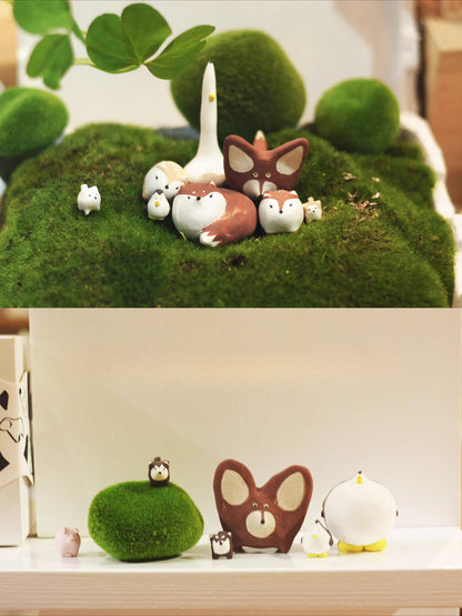 Gohobi x Little Diary Handmade Ceramic Fox